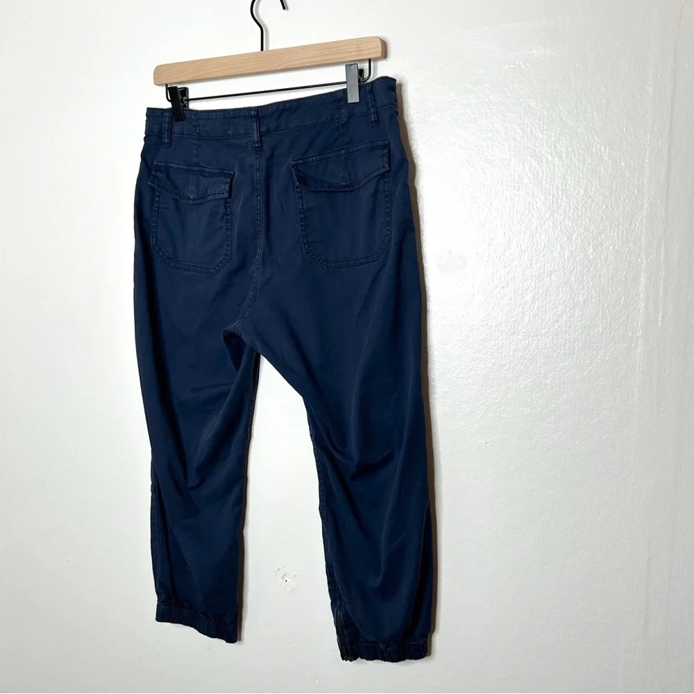 Pistola Womens Tapered Jogger Utility Pants Navy Blue 29‎